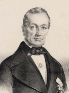 Heinrich August Neithardt zeneszerző portréja 1793-1861, c. 1850. alkotó: Carl Fischer
