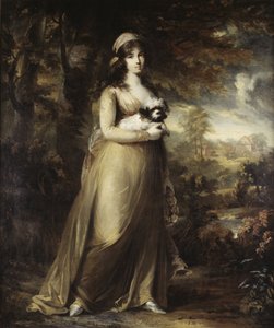 Teresa Vandoni operaénekesnő portréja, készítette: Breda, Carl Frederik von (1759-1818). Olajfestmény