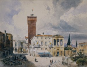 Piacenzai piactér alkotó: Carl Georg Anton Graeb