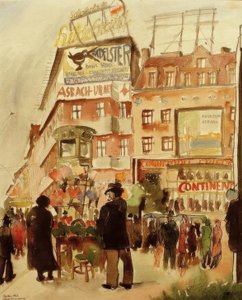 Berlin, Potsdamer Platz alkotó: Carl Grossberg