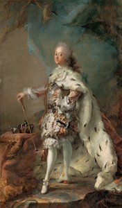 V. Frigyes portréja kenőcsös köntösben alkotó: Carl Gustaf Pilo