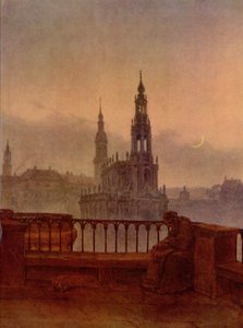 Német: Drezda látképe Brühl teraszáról Drezda látképe Brühl teraszáról alkotó: Carl Gustav Carus
