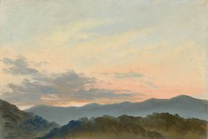 Német: Cloud tanulmány alkotó: Carl Gustav Carus