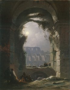A Colosseum az éjszakában, 1830-as évek eleje
