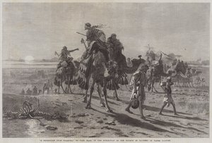 Indulás Pálmirából alkotó: Carl Haag