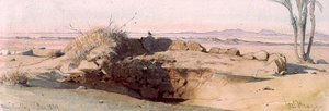 „Mosi Guelle”, Mózes kútjai alkotó: Carl Haag