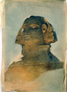 Szfinx Gízában alkotó: Carl Haag
