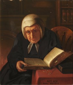 Martin Joseph Routh, a Magdalen College elnöke, 1850