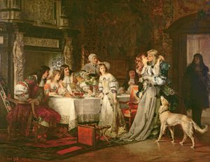 A visszatérés, 1870 alkotó: Carl Heinrich Hoff