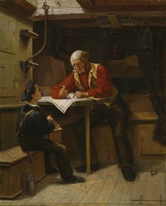 A fiatal tengerész (olaj, vászon)