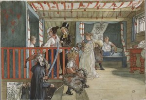 Az ünnep napja alkotó: Carl Larsson