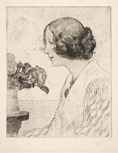 Anna Stina Alkman, születési neve: Rydell alkotó: Carl Larsson