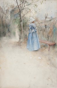 1884. ősz (wc papíron) alkotó: Carl Larsson