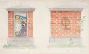 Javaslat Per Hasselberg síremlékéhez alkotó: Carl Larsson