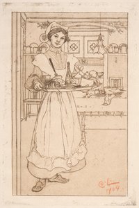 Martina alkotó: Carl Larsson