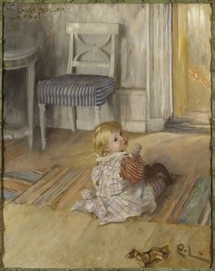 Pontus, Larsson, Carl (1853-1919). Olajfestmény alkotó: Carl Larsson