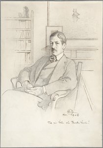 Thorsten Laurin portréja alkotó: Carl Larsson