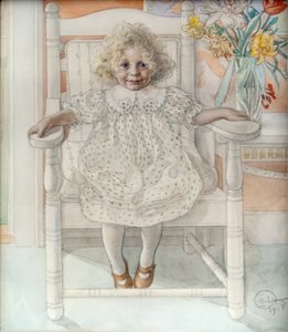 Inga-Maria Thiel portréja alkotó: Carl Larsson