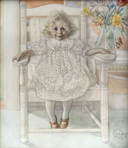 Inga-Maria Thiel portréja alkotó: Carl Larsson