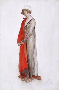 Piros és fekete alkotó: Carl Larsson
