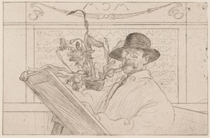 Önarckép alkotó: Carl Larsson