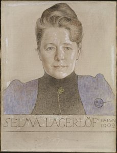 Selma Lagerlöf írónő alkotó: Carl Larsson