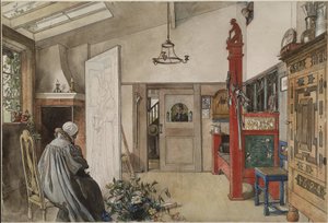 A műterem alkotó: Carl Larsson