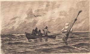 Skagen délkeleti partján alkotó: Carl Locher