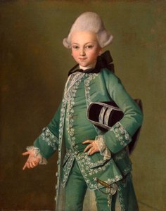 Alekszej Bobrinszkij gróf gyermekkori portréja, 1769.