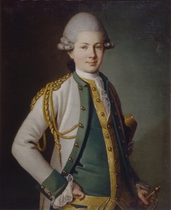 Nyikolaj Szemjonovics Mordvinov gróf portréja 1754-1845, 1771
