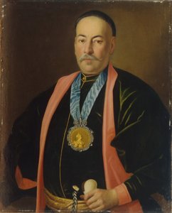 Sztyepan Danilovics Jefremov, a doni kozák sereg atamánjának portréja, 1765