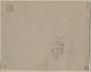 Katona a tájban (fordítva) alkotó: Carl Ludwig Tischbein