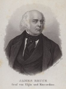James Bruce, Elgin 8. grófja, brit gyarmati kormányzó és diplomata (metszet)