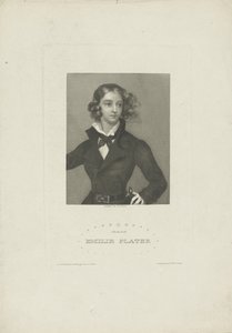 Emilia Plater portréja 1806-1831, 1834 körül.