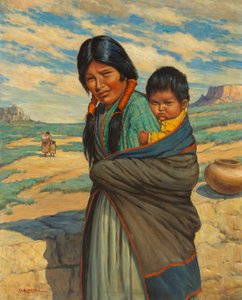 Hopi anya és gyermeke