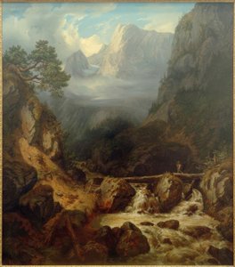 C. Morgenstern, The Waldbachstrub Hallstatt közelében