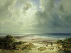 Dűne Hegoland mellett, Nyugodt tenger