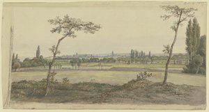 Frankfurt am Main látképe alkotó: Carl Morgenstern