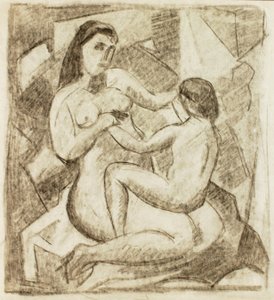 Anya és gyermeke alkotó: Carl Newman