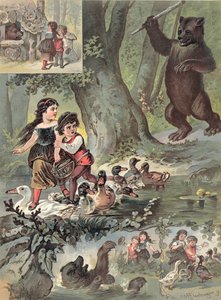 Hansel és Juliska az erdőben, 1880 körül