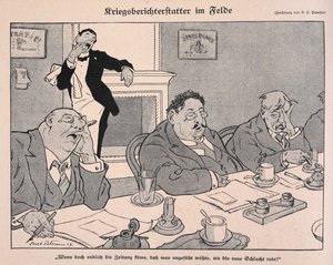 Haditudósítók a terepen: Haditudósítók a terepen" alkotó: Carl Olof Petersen