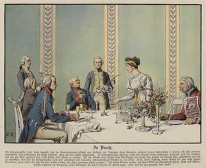 Paretznél (színes litó) alkotó: Carl Röchling