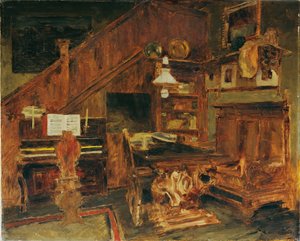 Művész műterme Velencében alkotó: Carl Schuch