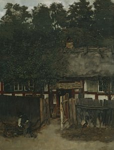 Farmház Ferch am Schwielowsee-ben alkotó: Carl Schuch