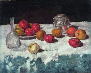 Csendélet almával, 1889
