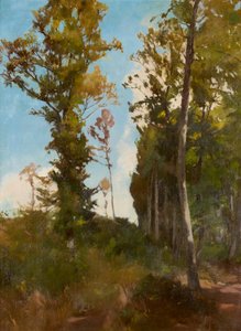 Erdőtisztás Purkersdorf közelében alkotó: Carl Schuch