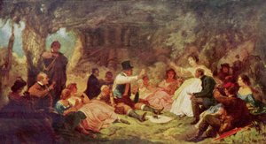 A piknik alkotó: Carl Spitzweg