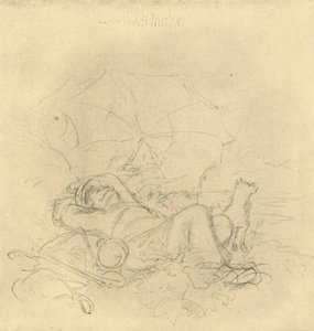 Der Landschaftsmaler I, 19. század közepe-vége, 1924. alkotó: Carl Spitzweg