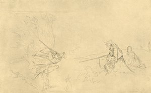 A vasárnapi vadász, 19. század közepe-vége, 1924. alkotó: Carl Spitzweg