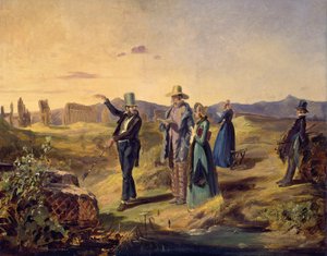 Angolok a Campagnában alkotó: Carl Spitzweg